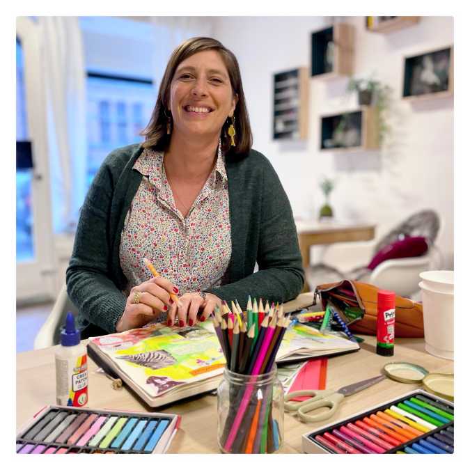 Julie animatrice journal créatif