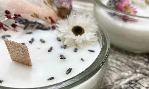 3 différentes types de cires pour bougies